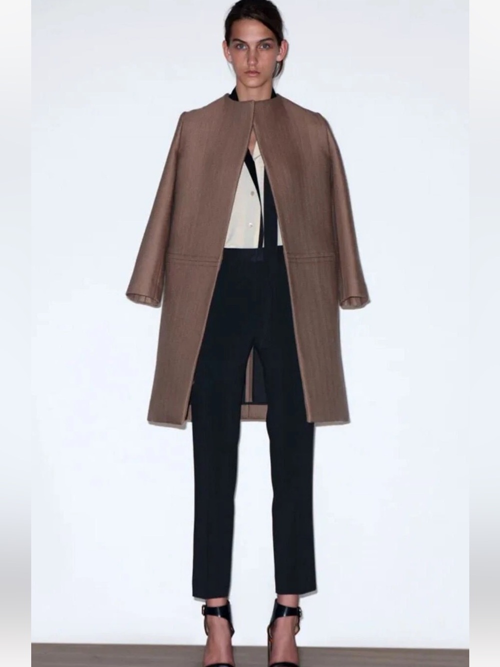 Celine Phoebe Philo Era Pleated Wool Pants